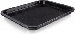 Emailovaný plech na pečenie 41 × 32 × 2,5 cm