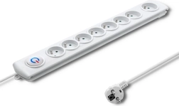 Prepätová ochrana s 8 zásuvkami a káblom 1,5 m