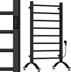 Maltec elektrický kúpeľňový radiátor 200 W, čierny