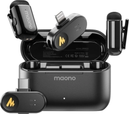 Maono WM622 PBC2 bezdrôtový mikrofón pre iPhone/iPad s nabíjacím puzdrom