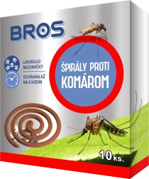 Bros špirály proti komárom 10 ks