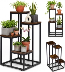 stojan na kvety loft 4 police modernhome