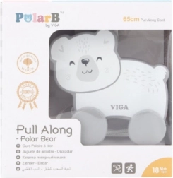 Drevená ťahacia hračka Ľadový medveď