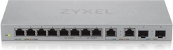 Ne riadený multigigabitový switch 12× portov s 2× 2,5G a 2× SFP+ ZYXEL XGS1010-12