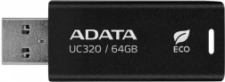 ADATA UC320 USB flash disk 64GB čierny