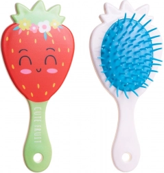 Detská antistatická kefa na vlasy – zelená
