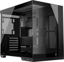 Počítačová skriňa VOLCANO Panorama miditower, sivá