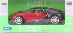 Bugatti Chiron model 1:24 kovový a plastový