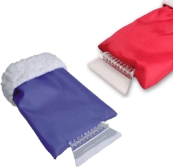 Autoškrabka s teplou rukavicou