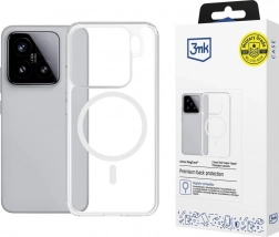 Priehľadné magnetické púzdro Armor MagCase pre Xiaomi 15 Pro s podporou MagSafe