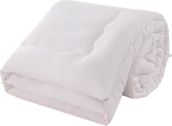 Celoročná priedušná zimná prikrývka 140 × 200 cm biela