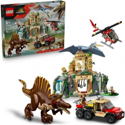 Lego Jurassic World: vzdušná misia s Quetzalcoatlom a Spinosaurom