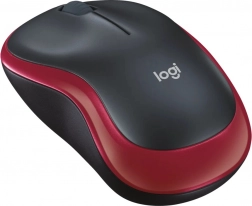 Logitech bezdrôtová myš M185 červená