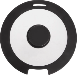 Sklenená pokrievka so silikónovým okrajom GRANDE COMBI 21 cm