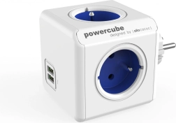 Rozbočovač zásuviek PowerCube Original USB modrý