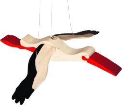 Drevený bocian na zavesenie FAUNA