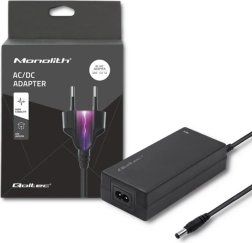 Stolový napájací adaptér 60 W 12 V 5 A s konektorom 5.5 × 2.1 mm + napájací kábel