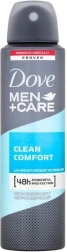 Dove Men+Care Clean Comfort antiperspirant v spreji 150 ml