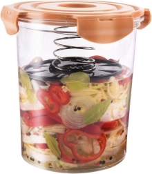 Nádoba na marinovanie s pružinou 4 l, 19 × 21 cm