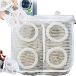 sieťový vak na pranie detskej obuvi so zipsom