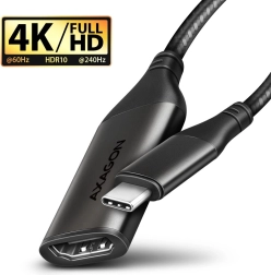 Adaptér USB-C na HDMI 4K/60Hz hliníkový, 25 cm kábel