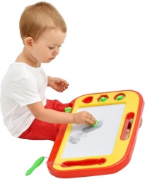 Magnetická kresliaca tabuľka s magnetickým perom a pečiatkami