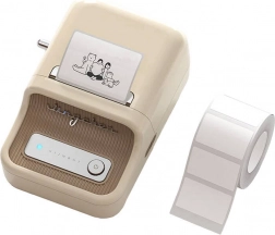 Prenosná tlačiareň štítkov Niimbot B21 – Krémová