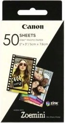 Fotografický papier 5 × 7,6 cm so samolepiacou zadnou stranou