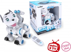 Robotický pes RC so svetelnými a zvukovými efektmi