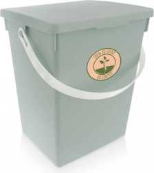 Univerzálny uzatvárateľný kôš a dóza na kapsuly, krmivo a prášok 5,5 l – zelený