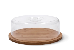 Okrúhla doska s poklopom 28 × 9,5 cm – 1 kus