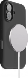 silikónové magnetické puzdro Color Cover pre iPhone 17 s MagSafe – čierne