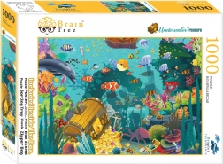 Puzzle BRAIN TREE poklad pod hladinou 1000 dielikov