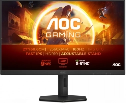 Herný monitor AOC 27″ 180 Hz s panelom Fast IPS a výškovo nastaviteľným stojanom (HDMI/DP)