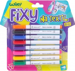 Fixky na textil 8 ks