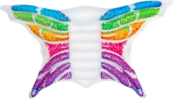 Nafukovacie lehátko dúhový motýľ 294 × 193 cm