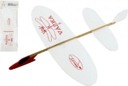 Hádzací Model Lietadla Vážka z Polystyrénu a Dreva