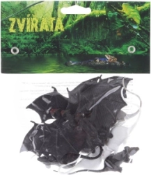 Netopiere a krysy – plastové zvieratká v sáčku