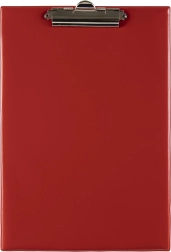 Písacia podložka A4 s klipom Classic červená