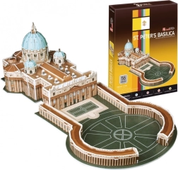 3D puzzle bazilika svätého Petra