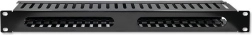 Organizér káblov do racku 19″, 1U, 24 pozícií – QOLTEC