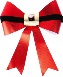 Vianočná dekoratívna mašla 31 × 37 cm