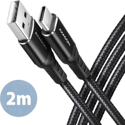 Kábel USB-C na USB-A 2m AXAGON