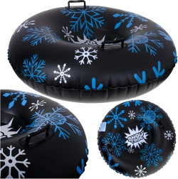 Nafukovací snehový tubus s vločkami 95 cm