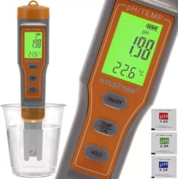 Elektronický pH meter s ATC a teplomerom 4v1