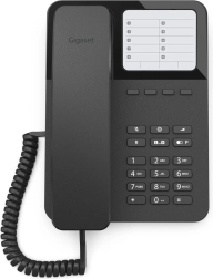 Telefón Gigaset Desk 400 čierny
