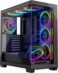 Počítačová skriňa Volcano Stellar ARGB Midi