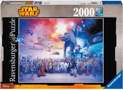 Ravensburger puzzle Star Wars vesmír 2000 dielikov