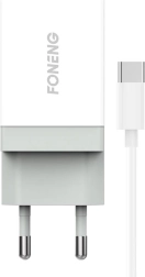 Rýchlonabíjačka FONENG s 1× USB 10,5 W + kábel USB‑C 1 m