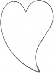 Nerezové vykrajovadlo na sušienky srdce 3 cm